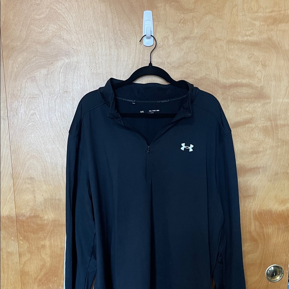 Under Armour Black Zip Up Sweater